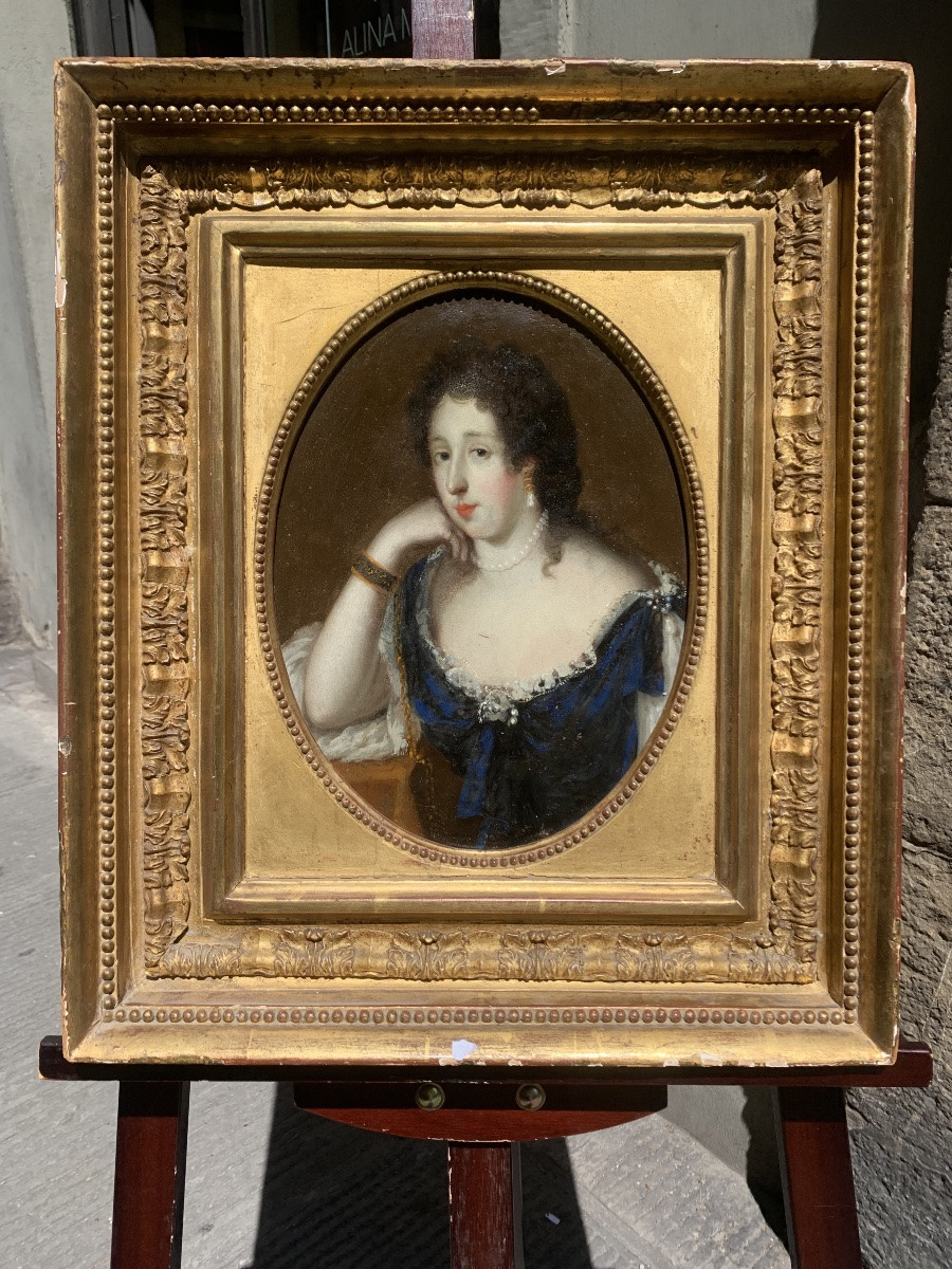 Cantante nel ruolo di Andromeda incatenata, forse da Perseo di Lully (1682)-photo-1