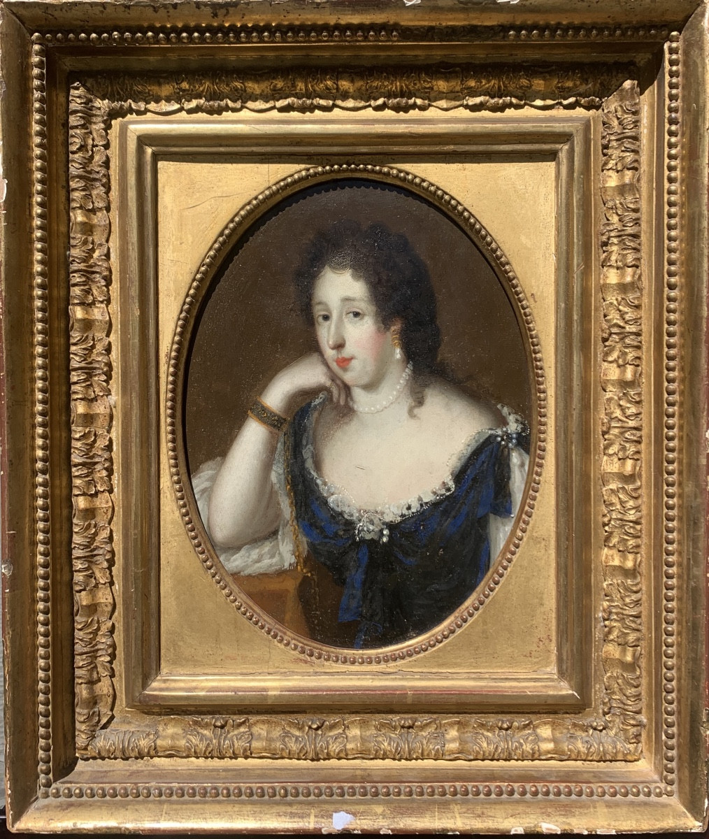 Cantante nel ruolo di Andromeda incatenata, forse da Perseo di Lully (1682)