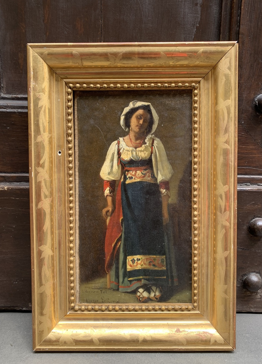 Leroux – Marietta, Roma 1866, con dedica a scienziato svizzero H. Fol-photo-2