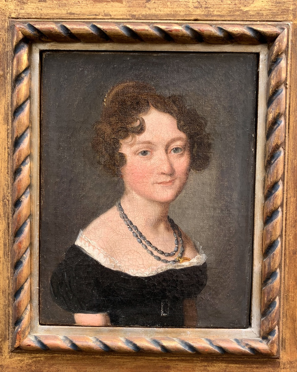 Ritratto di Giovane donna. Louis Leopold  Boilly. Circa 1820-photo-3