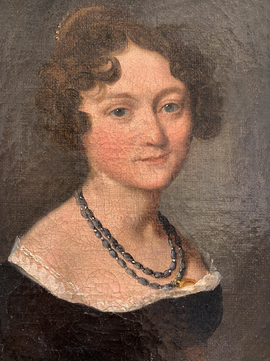 Ritratto di Giovane donna. Louis Leopold  Boilly. Circa 1820-photo-1