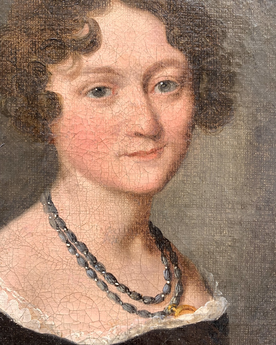 Ritratto di Giovane donna. Louis Leopold  Boilly. Circa 1820-photo-4