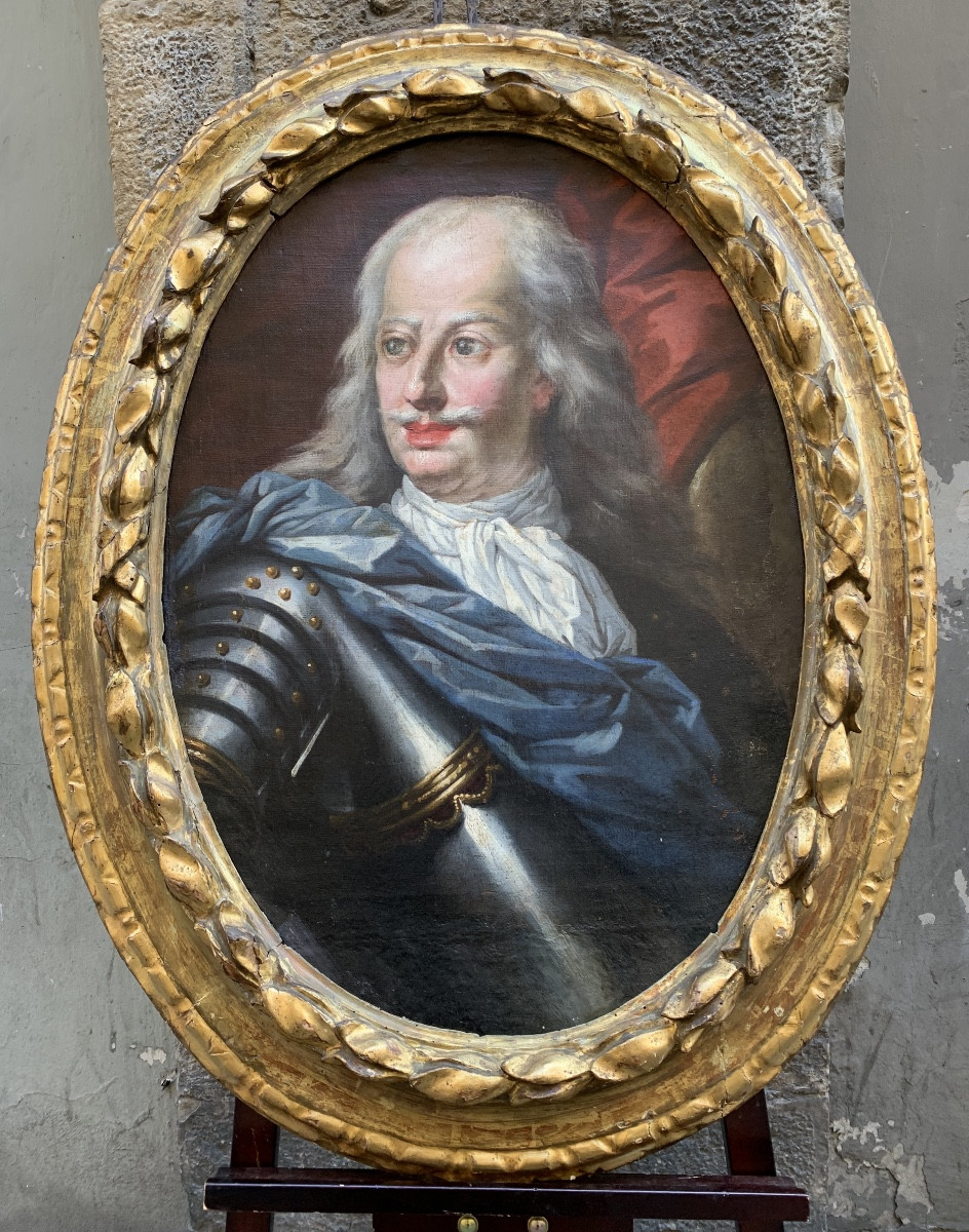 Ritratto di Cosimo III de’ Medici, granduca di Toscana, in armatura
