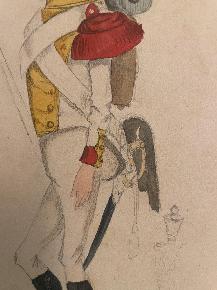 Granatiere della Légion du Nord, 1818 – caricatura militare  -photo-4