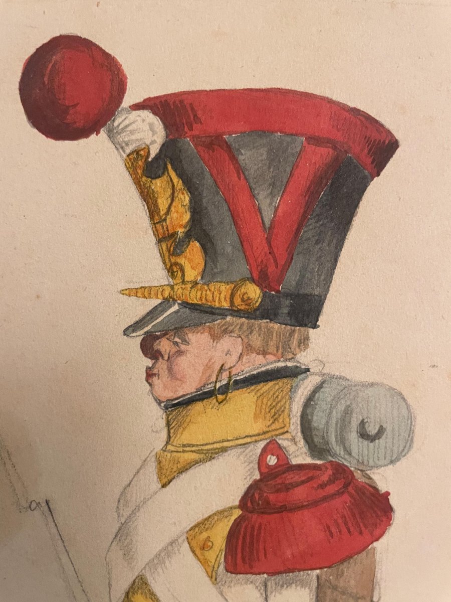 Granatiere della Légion du Nord, 1818 – caricatura militare  -photo-5