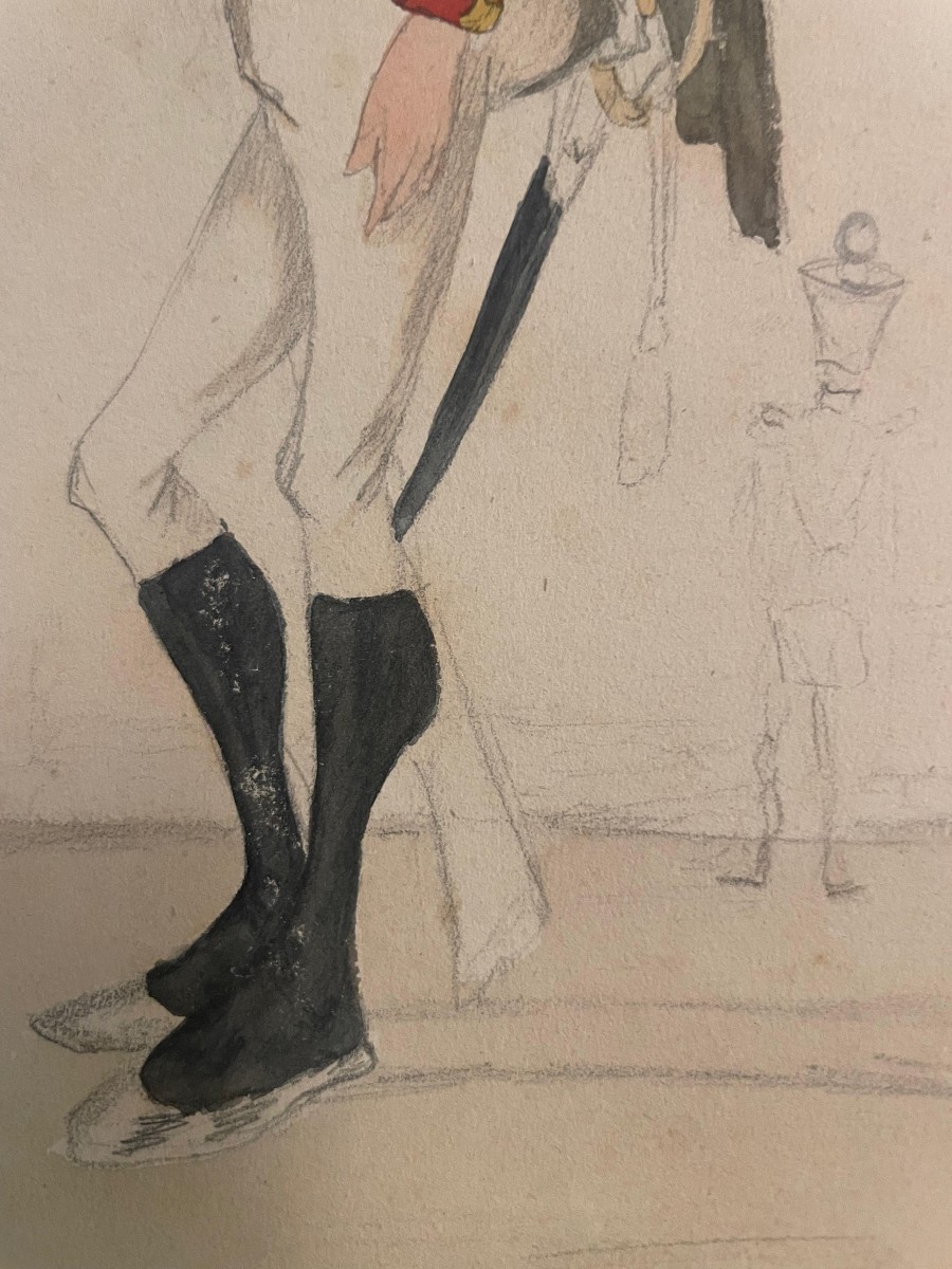Granatiere della Légion du Nord, 1818 – caricatura militare  -photo-7