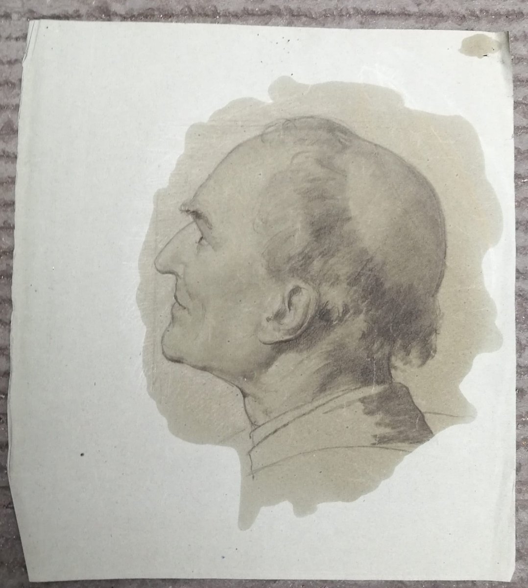 Bozzetto di studio per la testa di un santo – Enrico Reffo (Torino, 1831 – 1917) -photo-4