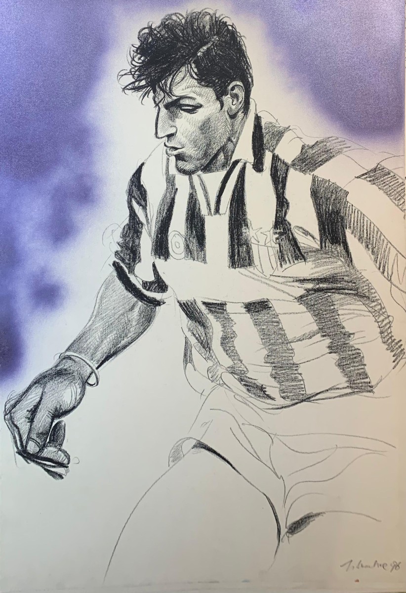 Alessandro Del Piero – Juventus Football Player, UEFA Champions League 1996