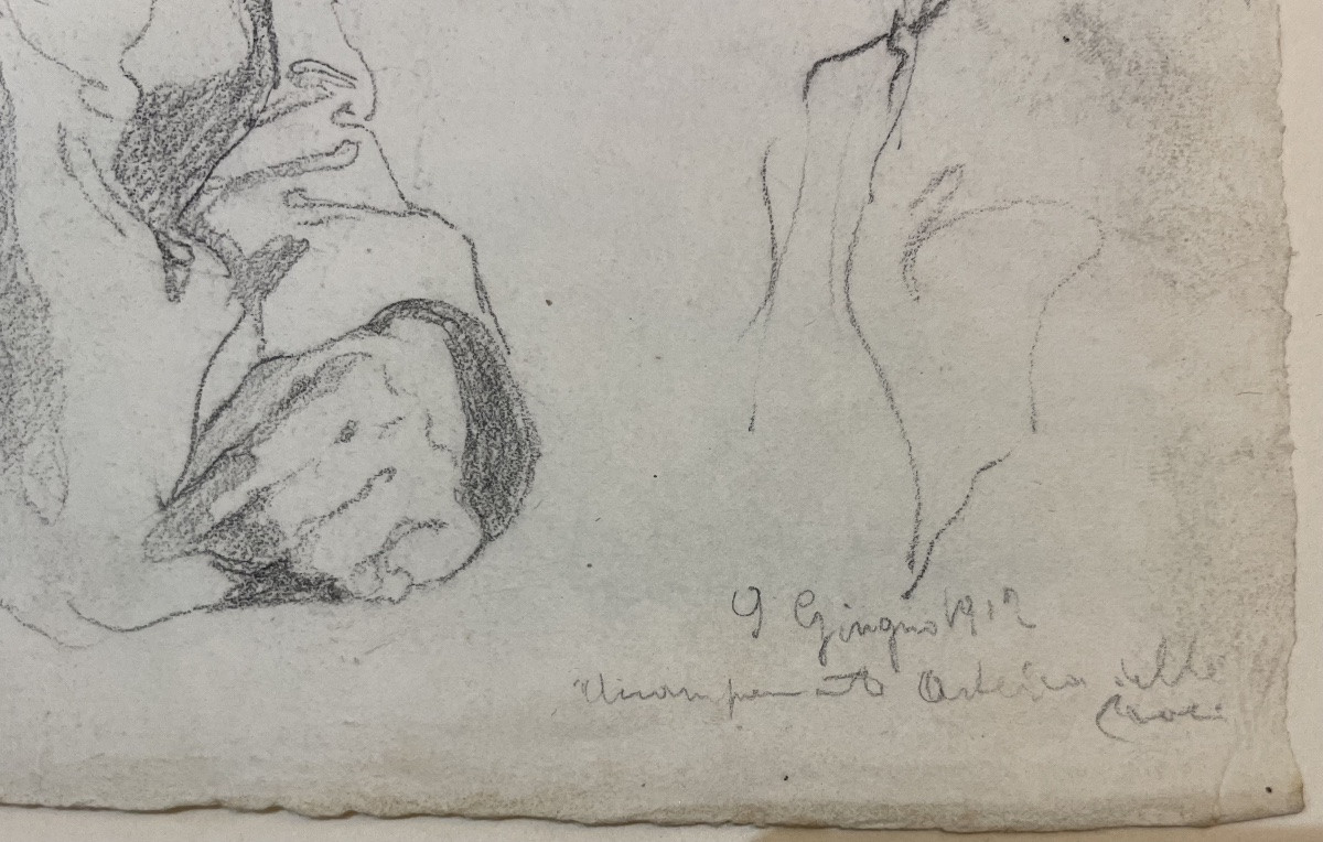 Accampamento del 70° Reggimento nei pressi di Firenze, 9 giugno 1912 – disegno di Aug.  Gardell-photo-3