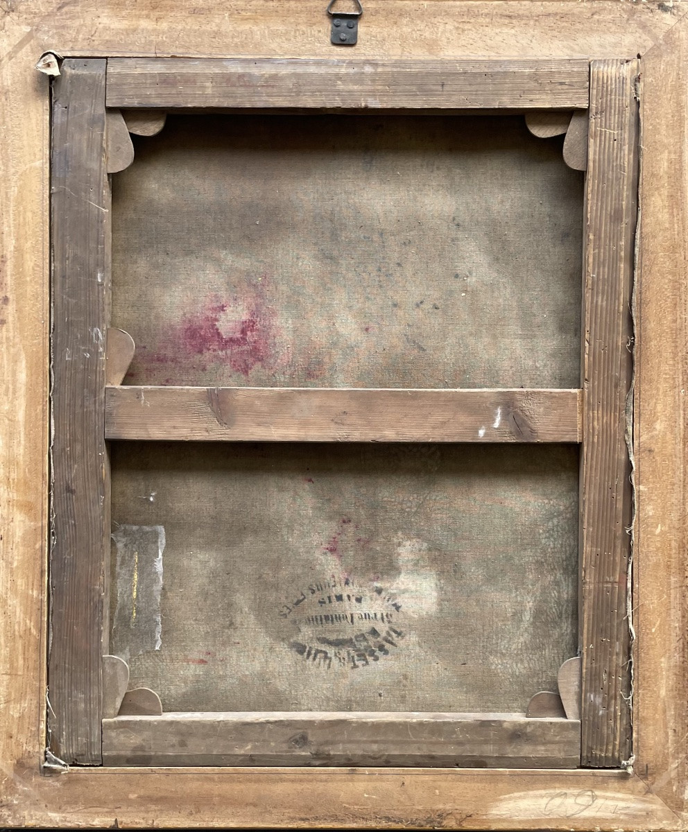 Ernest Rouart (1874–1942), Bambina con cane. Pittore impressionista della cerchia Degas-Manet-photo-1