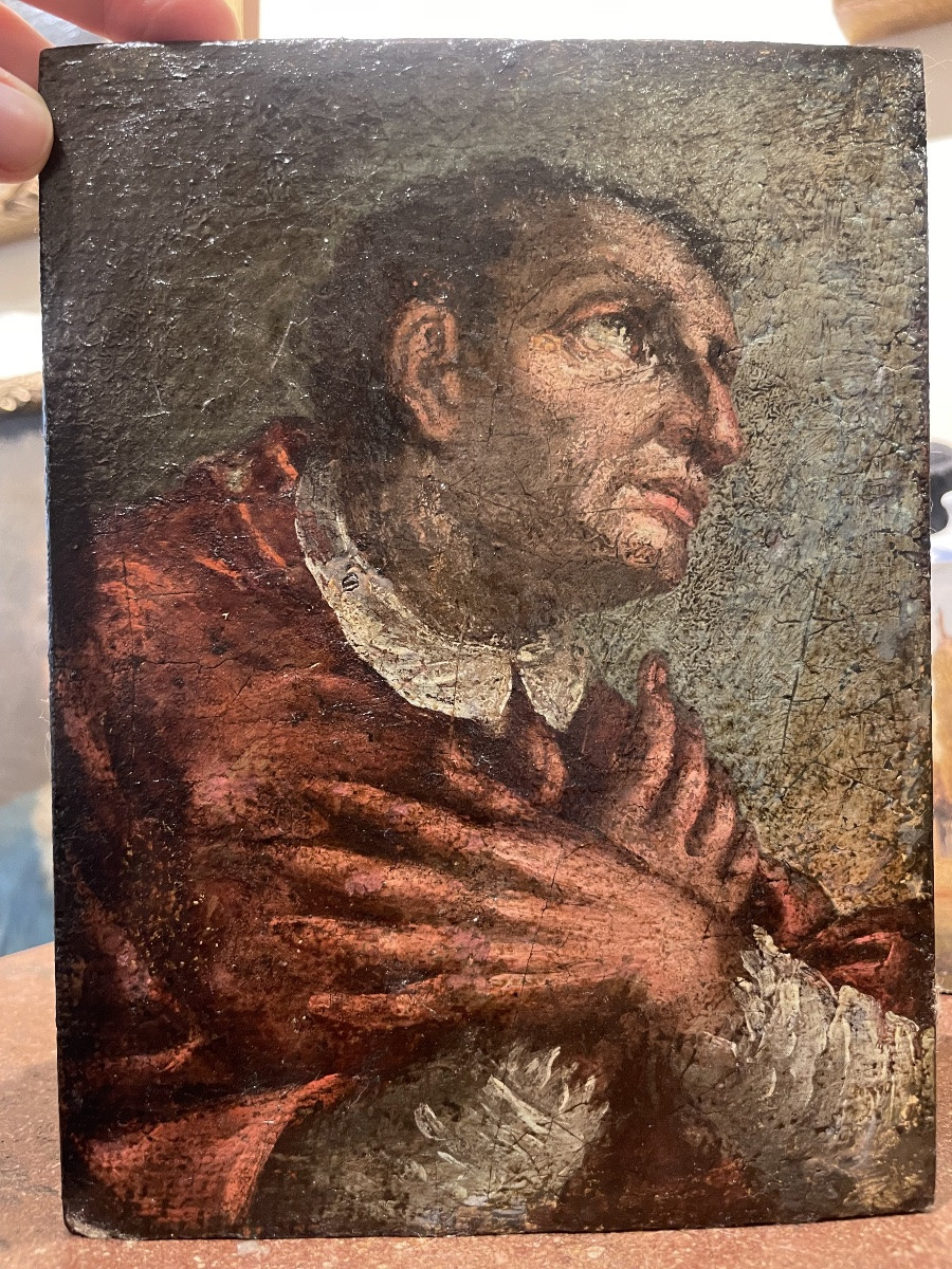 San Carlo Borromeo in preghiera Italia, XVII – inizio XVIII secolo-photo-3