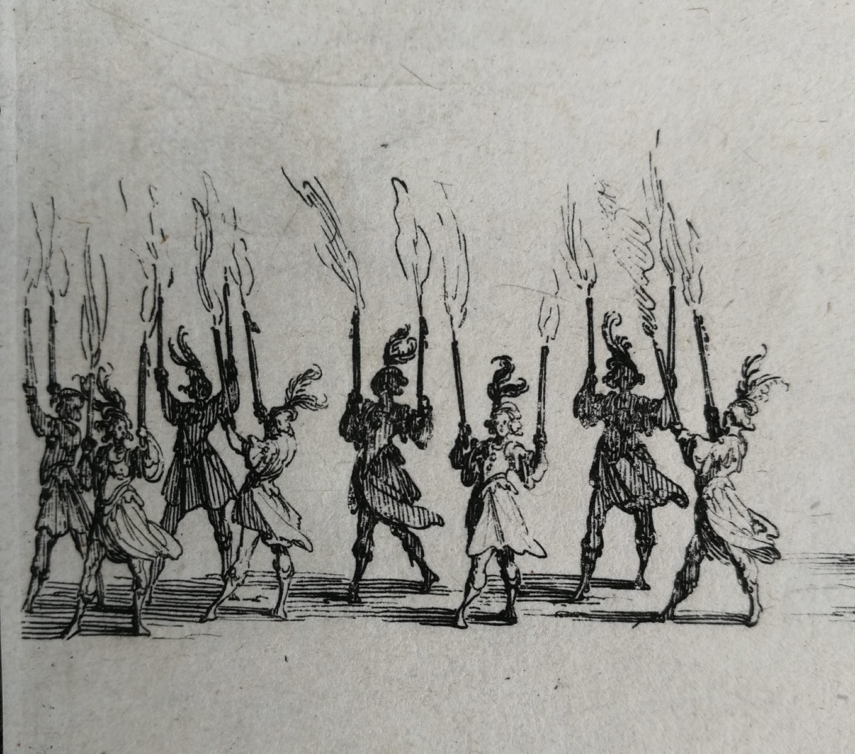 Jacques Callot, Entrata del Principe di Pfaltzbourg, spettacolo di corte a Nancy, 1627 -photo-5