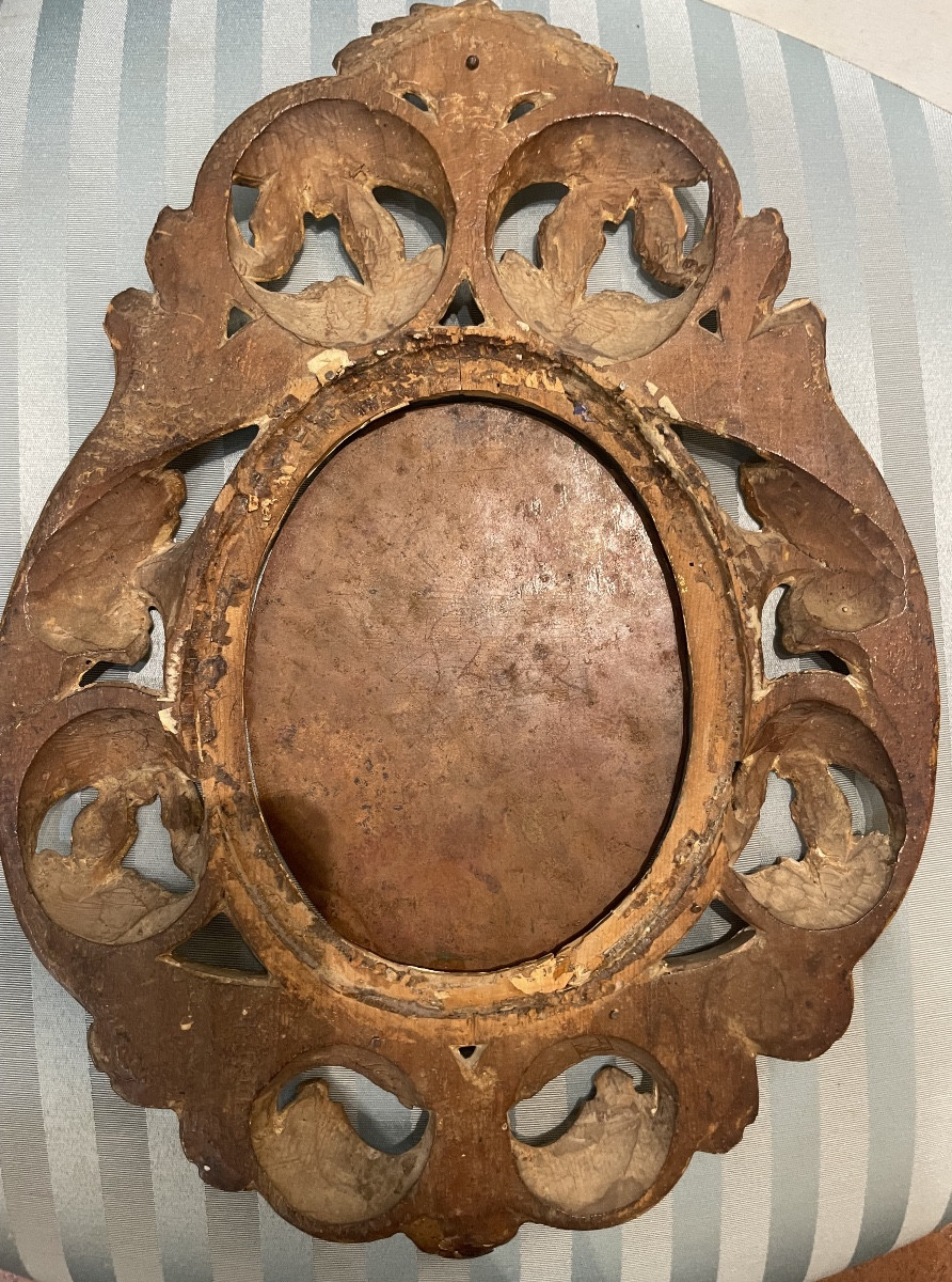 Madonna in preghiera – olio su rame, scuola napoletana, inizio XVIII secolo-photo-1