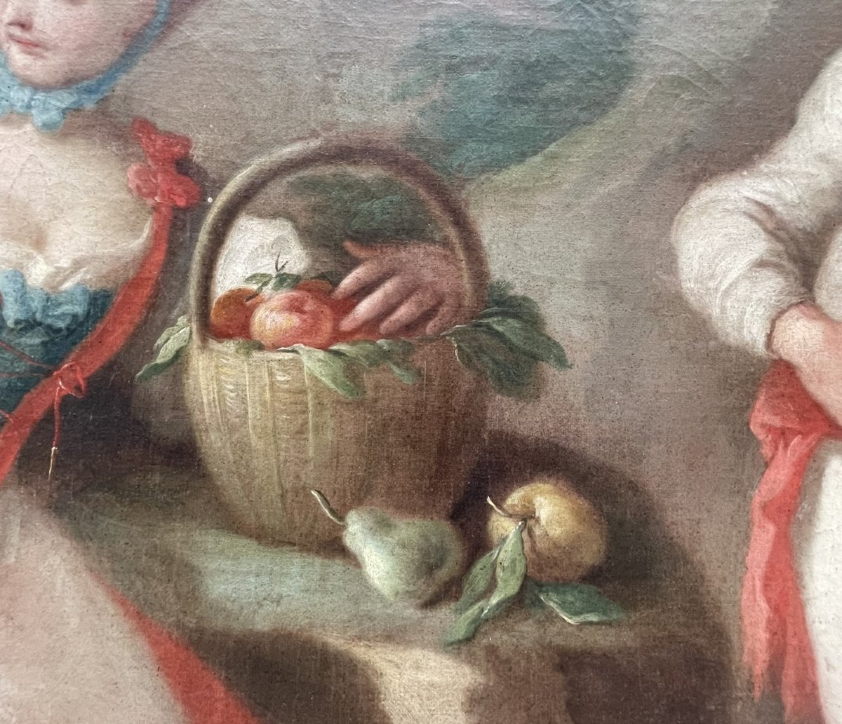 Scena Pastorale con figura in Costume Orientale. Scuola napoletana, Pietro Bardellino, ca 1760-photo-2