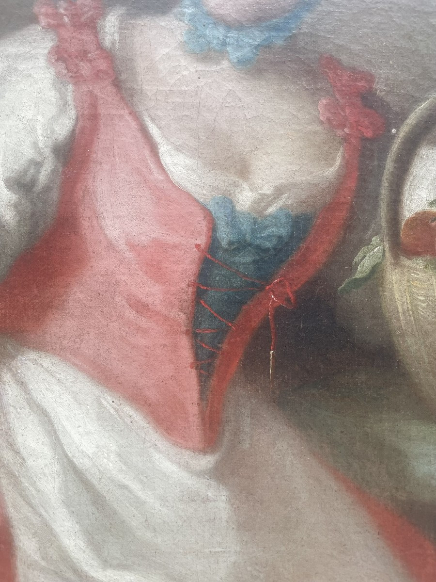 Scena Pastorale con figura in Costume Orientale. Scuola napoletana, Pietro Bardellino, ca 1760-photo-7