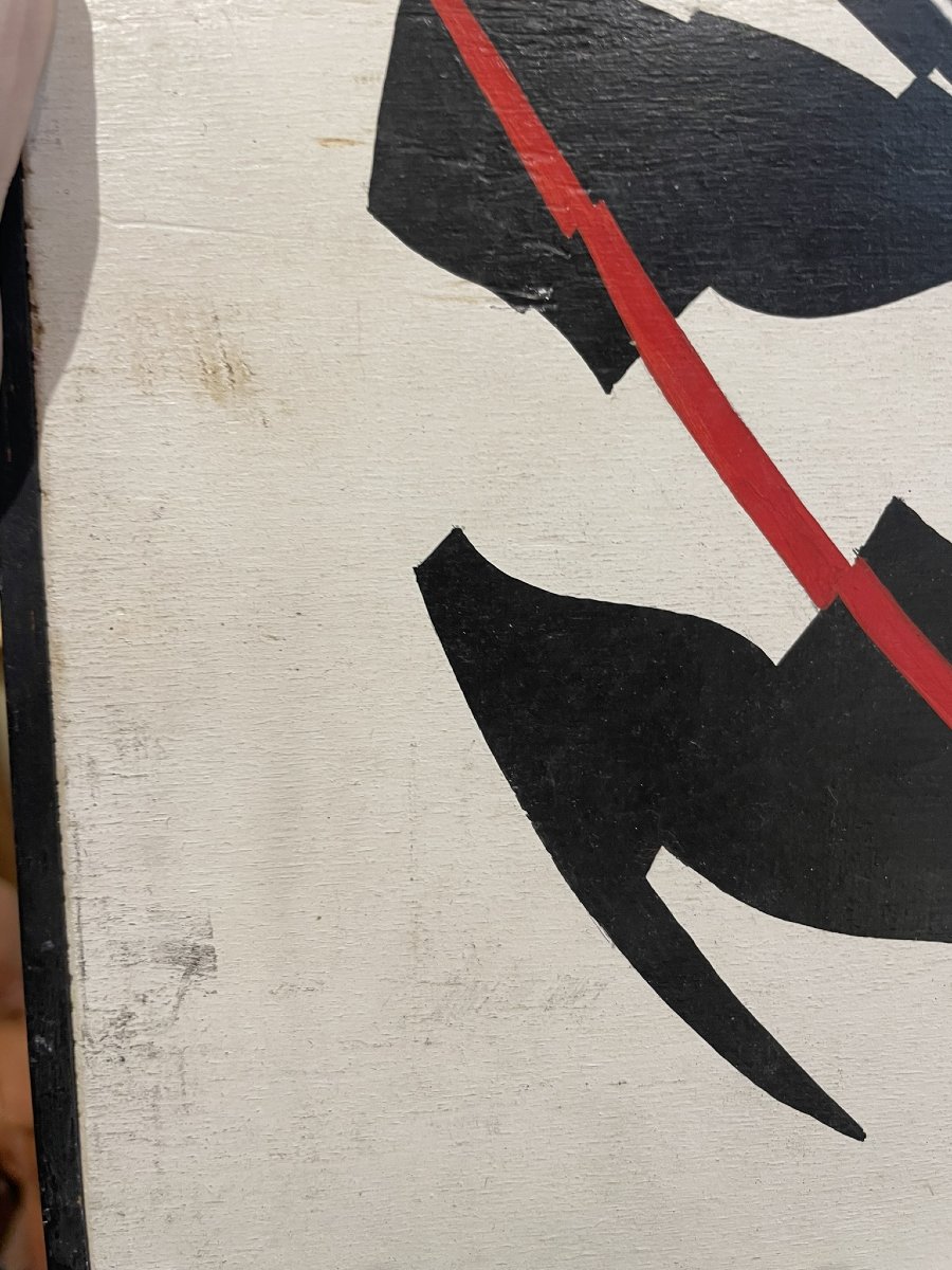 Astrazione ottica di Enrico Sirello, 1977 – Movimento italiano dell’Arte Programmata-photo-2