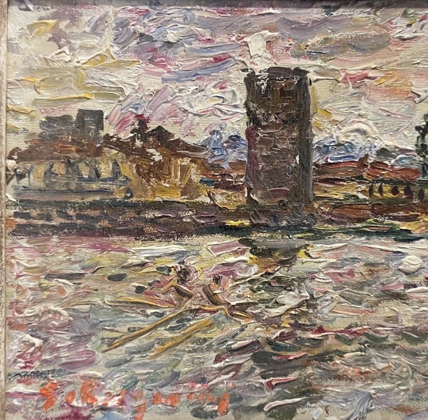 Veduta dell’Arno con il Torrino di Santa Rosa. Guido Borgianni-photo-1