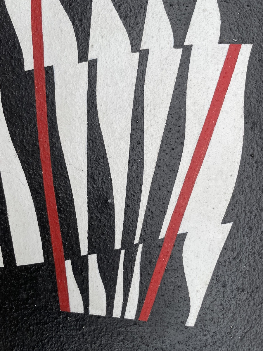 Astrazione ottica di Enrico Sirello, 1974 – Movimento italiano dell’Arte Programmata-photo-3