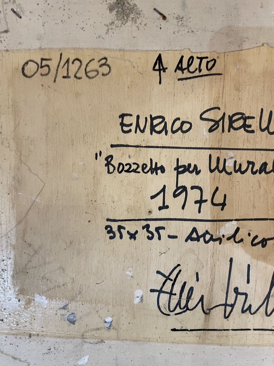 Astrazione ottica di Enrico Sirello, 1974 – Movimento italiano dell’Arte Programmata-photo-6