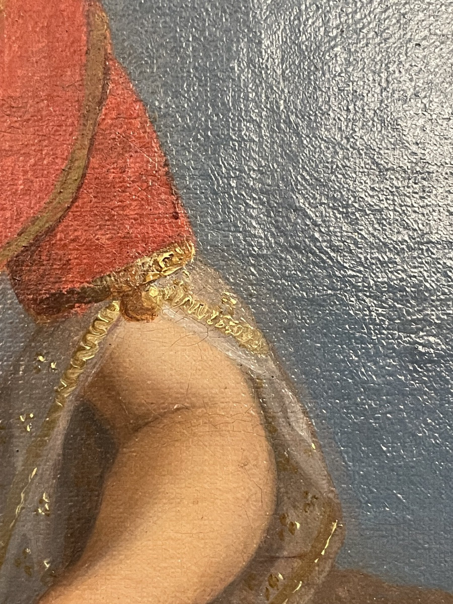 Ritratto romantico di donna in abito orientalista tra le rovine greche, ca. 1840-photo-5