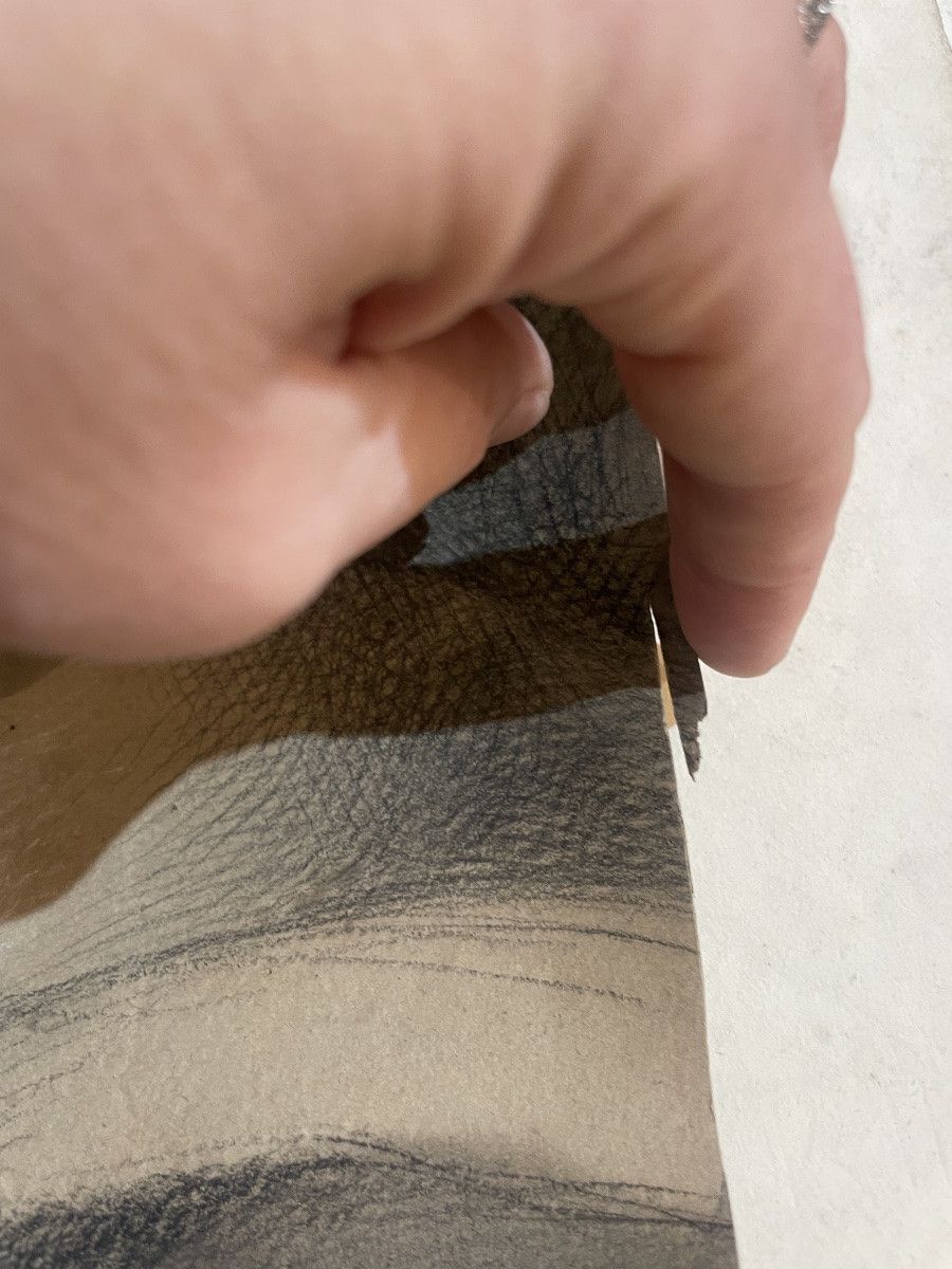 Studio accademico dal calco del David di Michelangelo, scuola toscana, 51 × 43 cm-photo-4