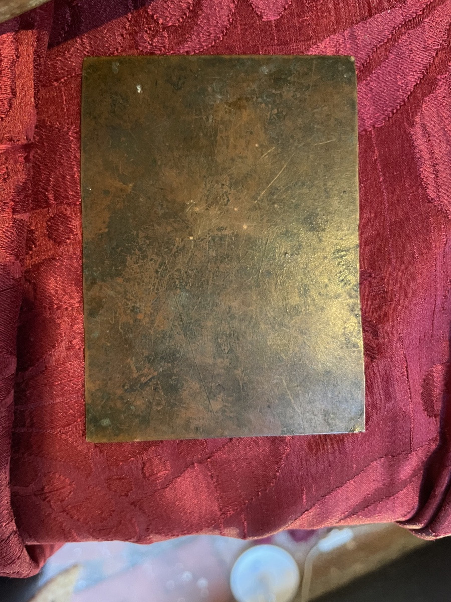 Salvator Mundi, olio su rame. Ambito nord-italiano. Fine XVI – inizi XVII secolo. Cm 9 x 7  -photo-3