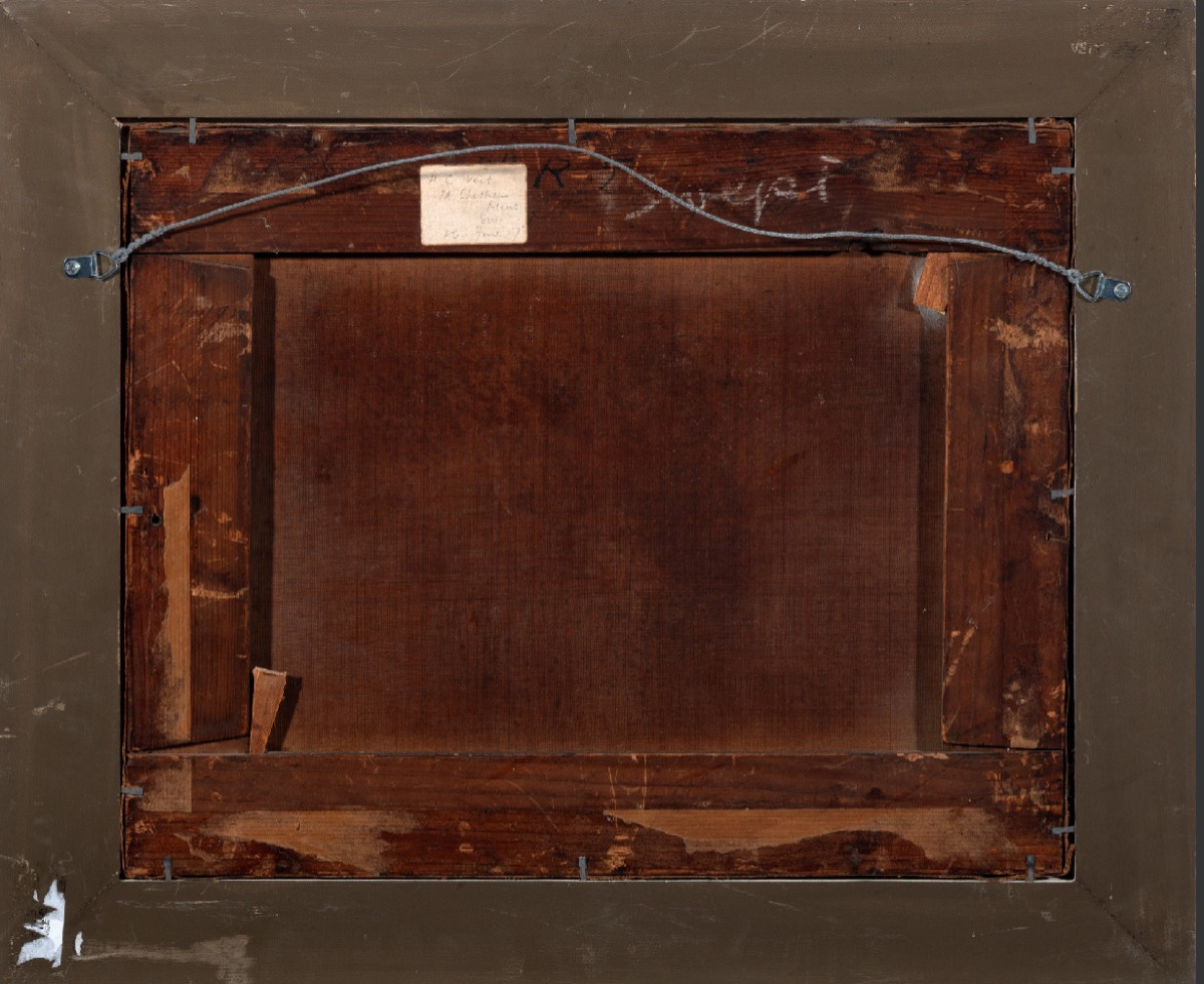 Gaspare Lopez, attrib. Natura morta con grande vaso e cascata di fiori nel giardino, ca.1720-photo-8