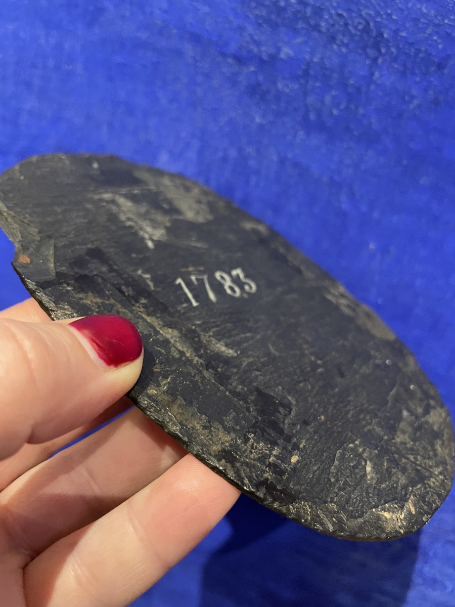 Ritratto su ardesia del papa Innocenzo XI (Benedetto Odescalchi), XVII secolo-photo-4