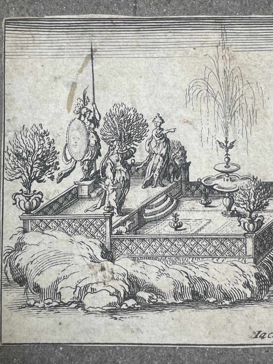 Jacques Callot (Nancy, 1592–1635) Entrée du Duc de Lorraine – Fête de cour à Nancy  -photo-3