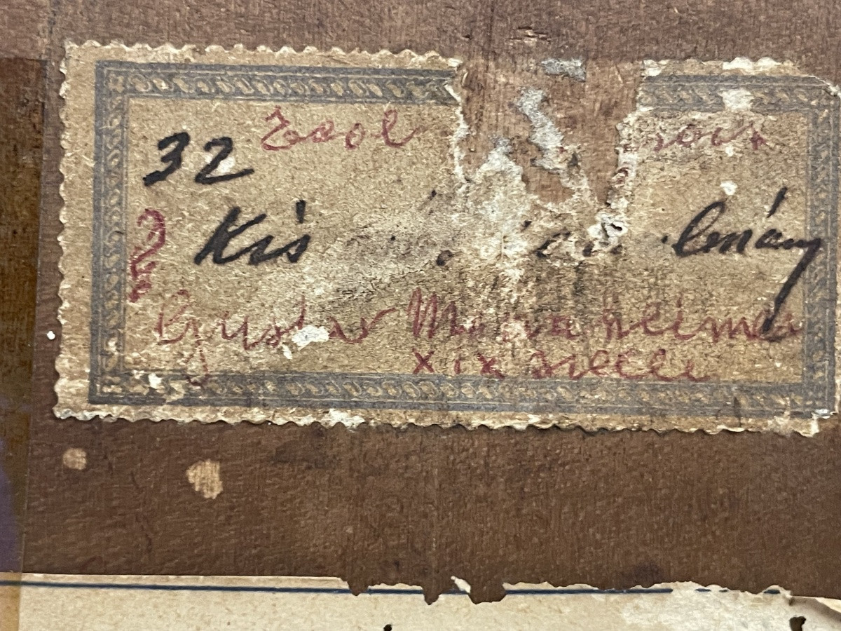 Gustav Magyar Mannheimer, pittore di Budapest a Parigi – Donna con cappellino e ombrellino -photo-4