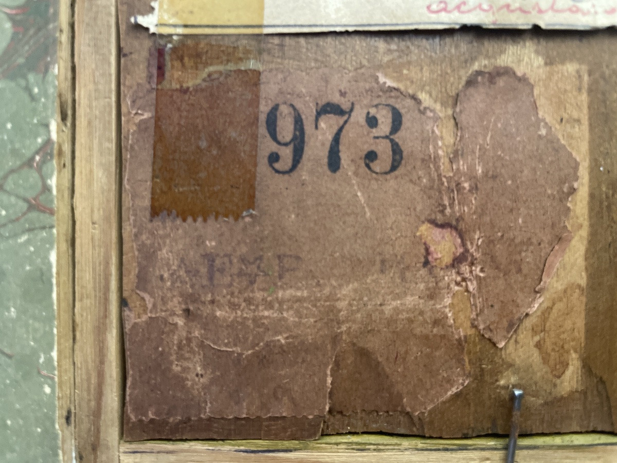 Gustav Magyar Mannheimer, pittore di Budapest a Parigi – Donna con cappellino e ombrellino -photo-3