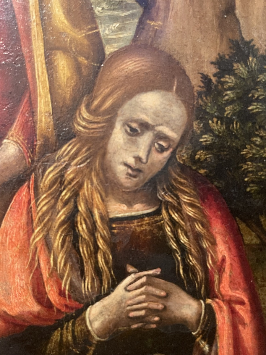 Compianto sul Cristo morto (Pietà) – Scuola italiana, inizio XVI secolo, tavola-photo-4