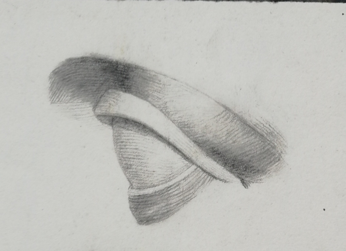 Studio accademico di occhi di David di Michelangelo, scuola toscana, metà XIX secolo, cm 18x18-photo-1