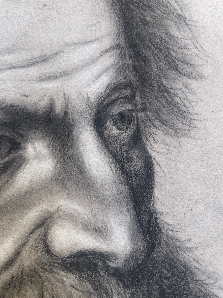 Disegno Ritratto del periodo del Risorgimento italiano, scuola italiana, metà del XIX secolo -photo-3