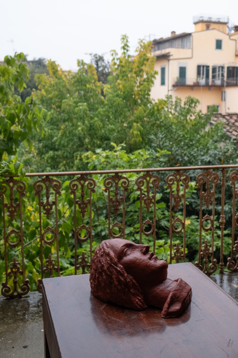 Giorgio Rossi Volto di donna, circa 1930–1940 Terracotta Altezza: 32 cm Firmata-photo-4