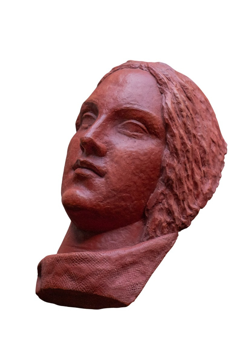 Giorgio Rossi Volto di donna, circa 1930–1940 Terracotta Altezza: 32 cm Firmata