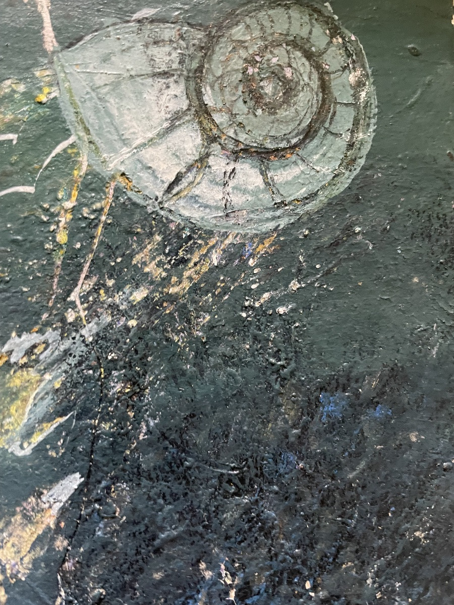 Ewa Adamowicz, Metamorfosi di centauro in un paesaggio fossile, Polonia, 1989  -photo-4