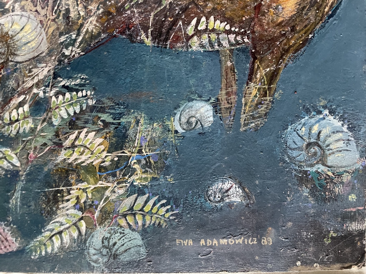 Ewa Adamowicz, Metamorfosi di centauro in un paesaggio fossile, Polonia, 1989  -photo-7