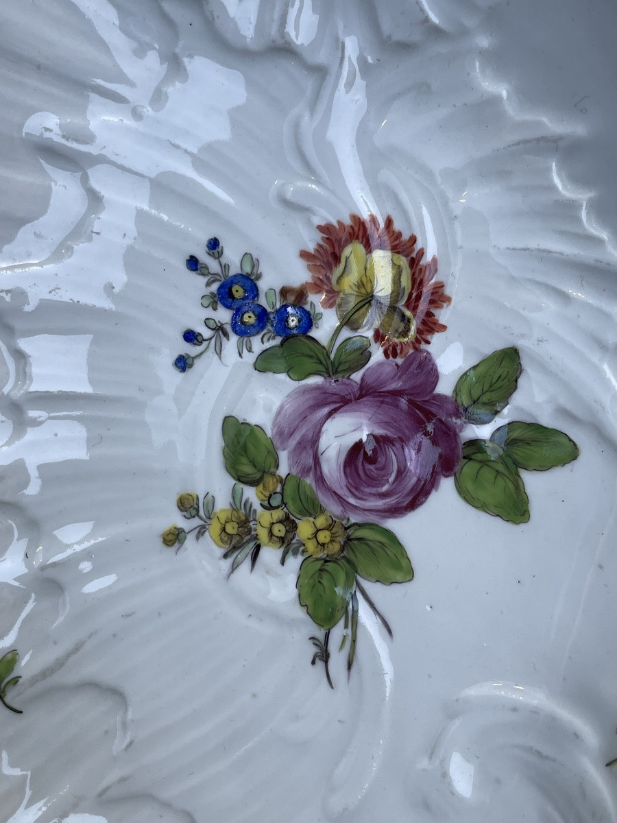 Vassoietto a conchiglia in porcellana di Vienna, periodo plastico 1749–1782, Austria-photo-3