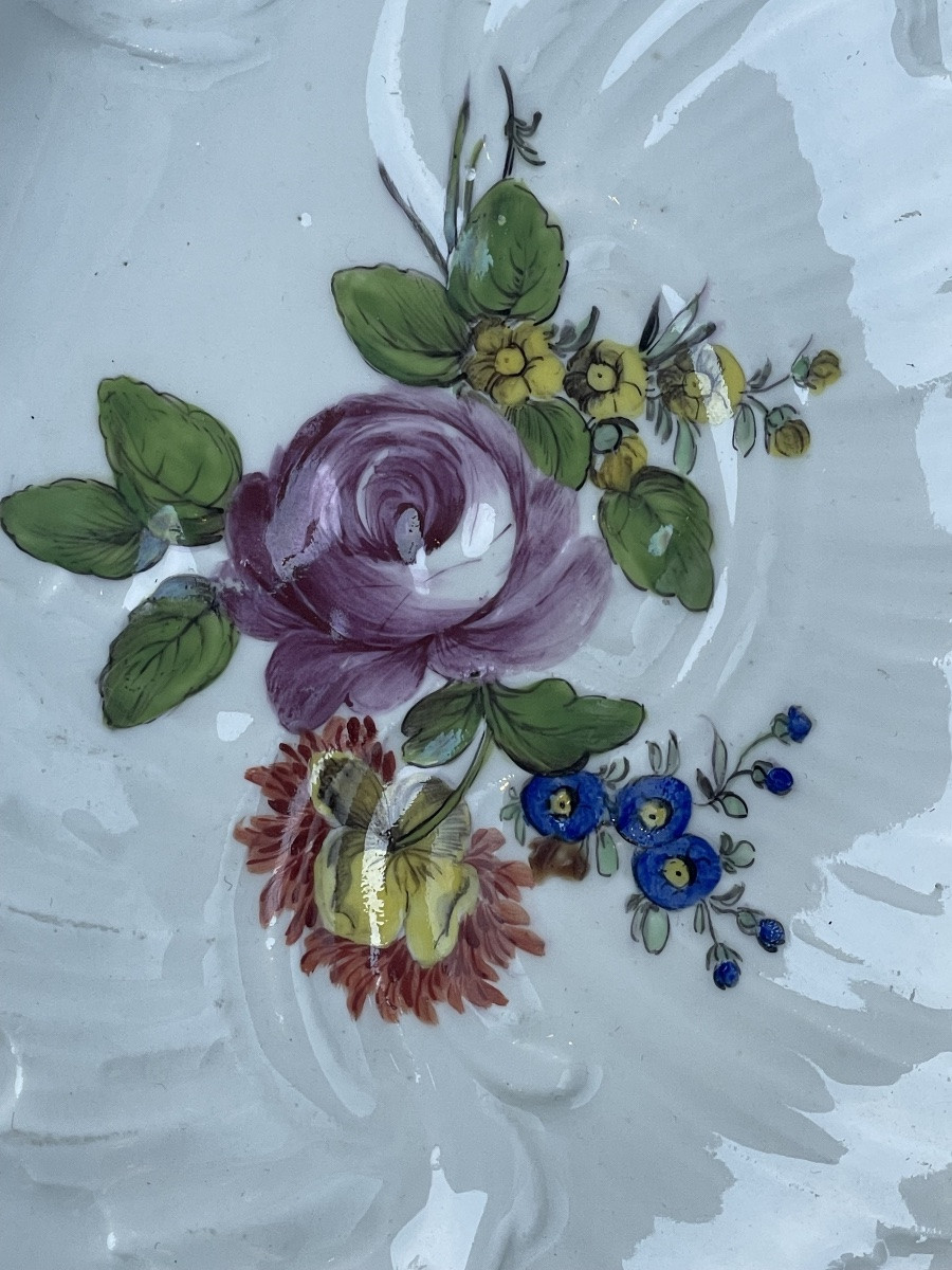 Vassoietto a conchiglia in porcellana di Vienna, periodo plastico 1749–1782, Austria-photo-1