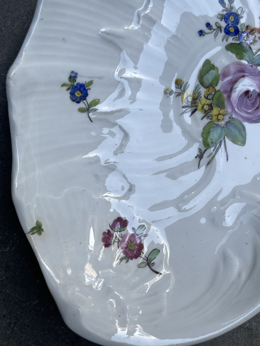 Vassoietto a conchiglia in porcellana di Vienna, periodo plastico 1749–1782, Austria-photo-5