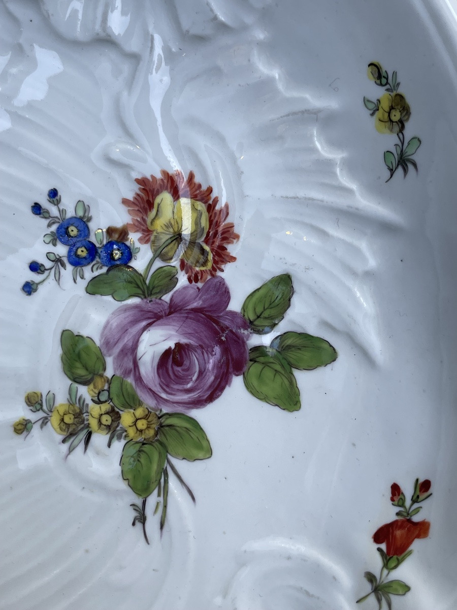 Vassoietto a conchiglia in porcellana di Vienna, periodo plastico 1749–1782, Austria-photo-8