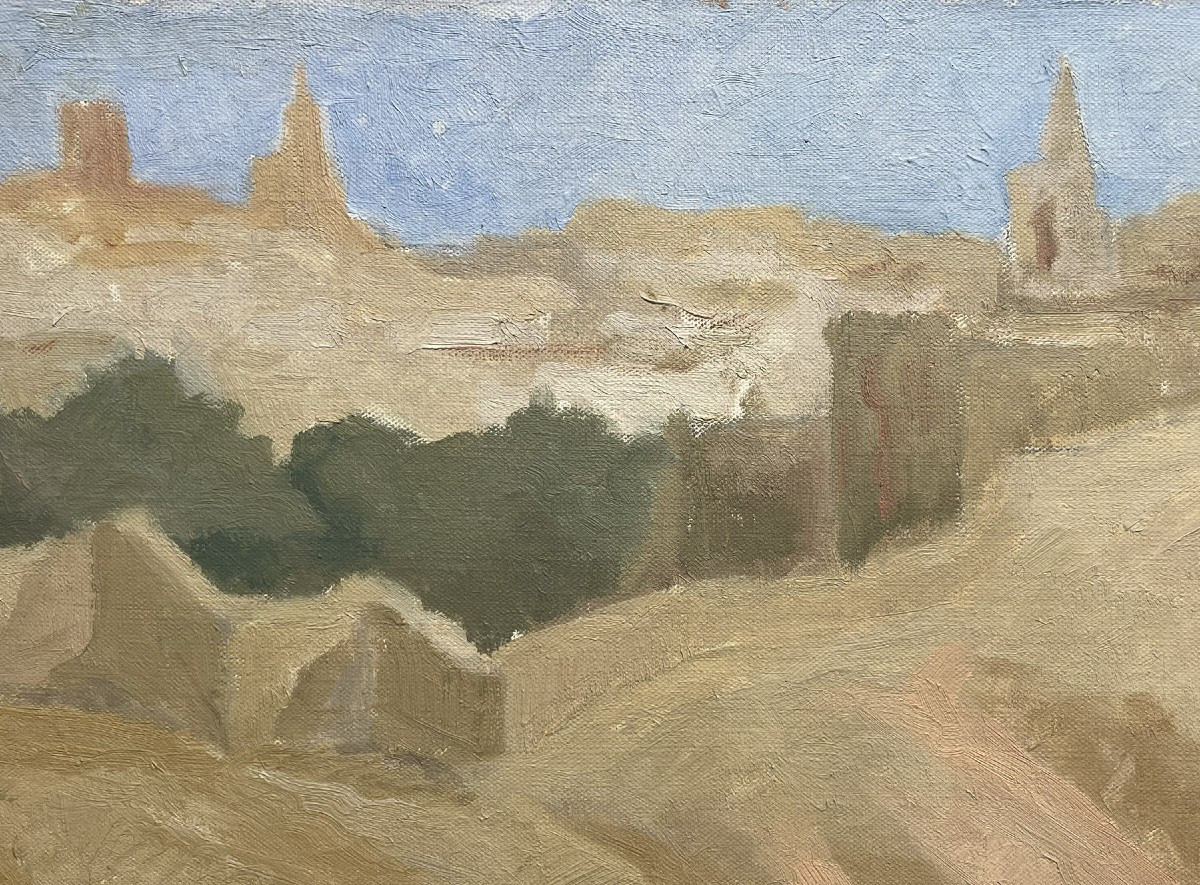 Veduta di Toledo, Spagna – Ponte sul Tago (Puente de San Martín), circa 1935–1936-photo-6