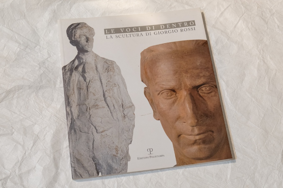 Giorgio Rossi (1892–1963), Testa asimmetrica d’uomo in terracotta, anni 1930, h. 34 cm -photo-3