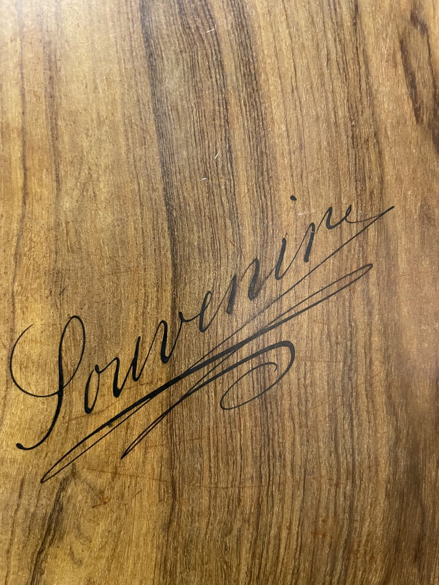 Cartella portalettere intarsiata “Tamburiata”, Sorrento, seconda metà XIX secolo-photo-2