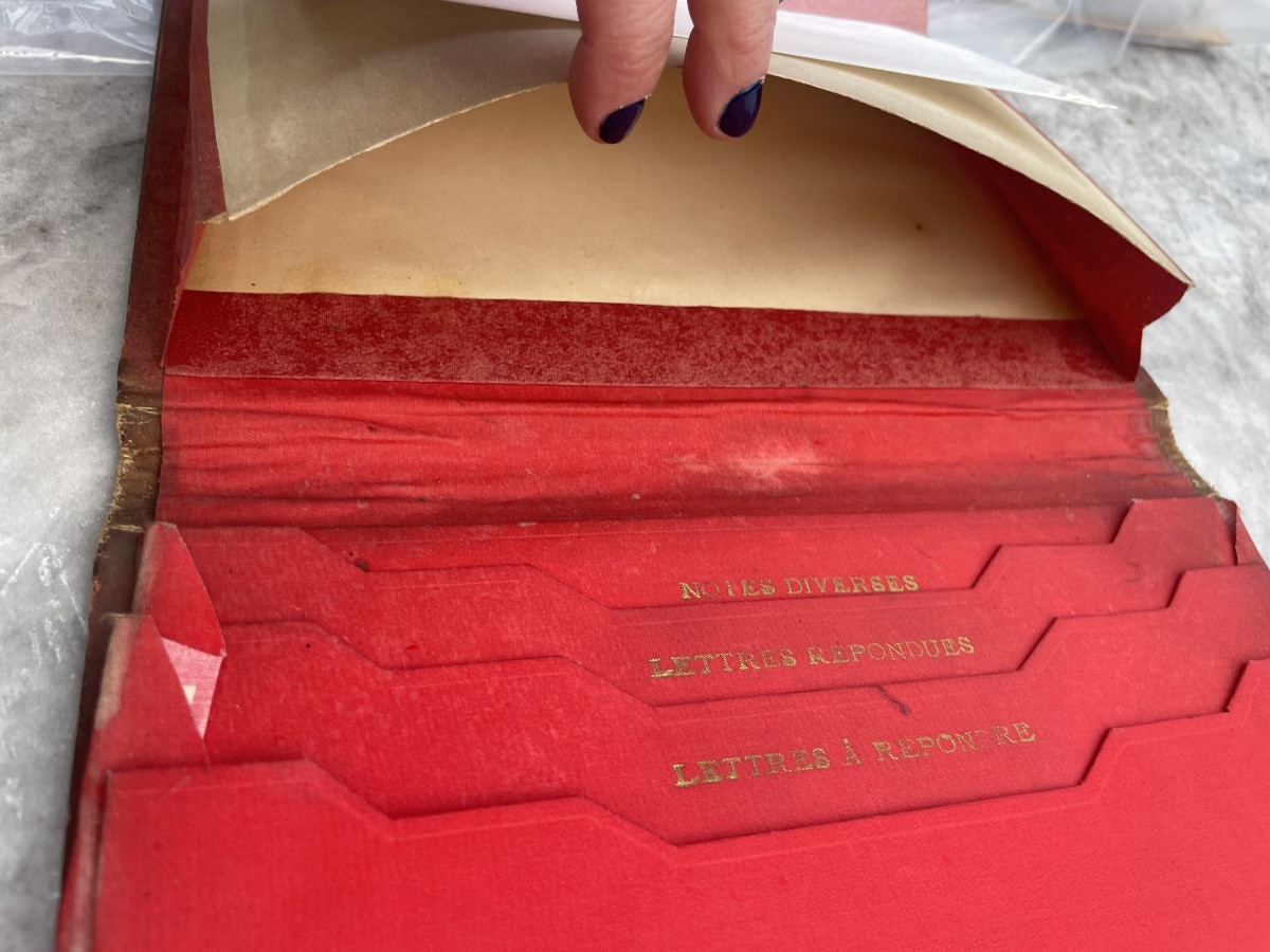 Cartella portalettere intarsiata “Tamburiata”, Sorrento, seconda metà XIX secolo-photo-4