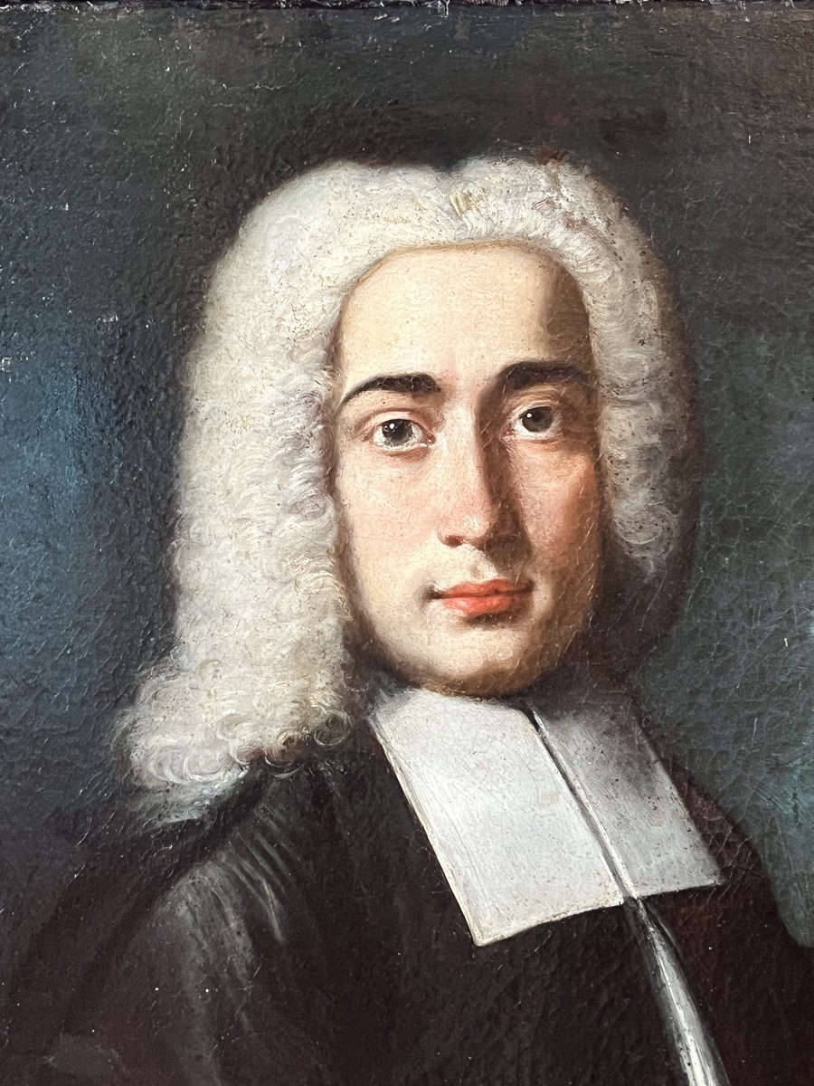 Ritratto di gentiluomo con parrucca, scuola italiana, primo Settecento-photo-4
