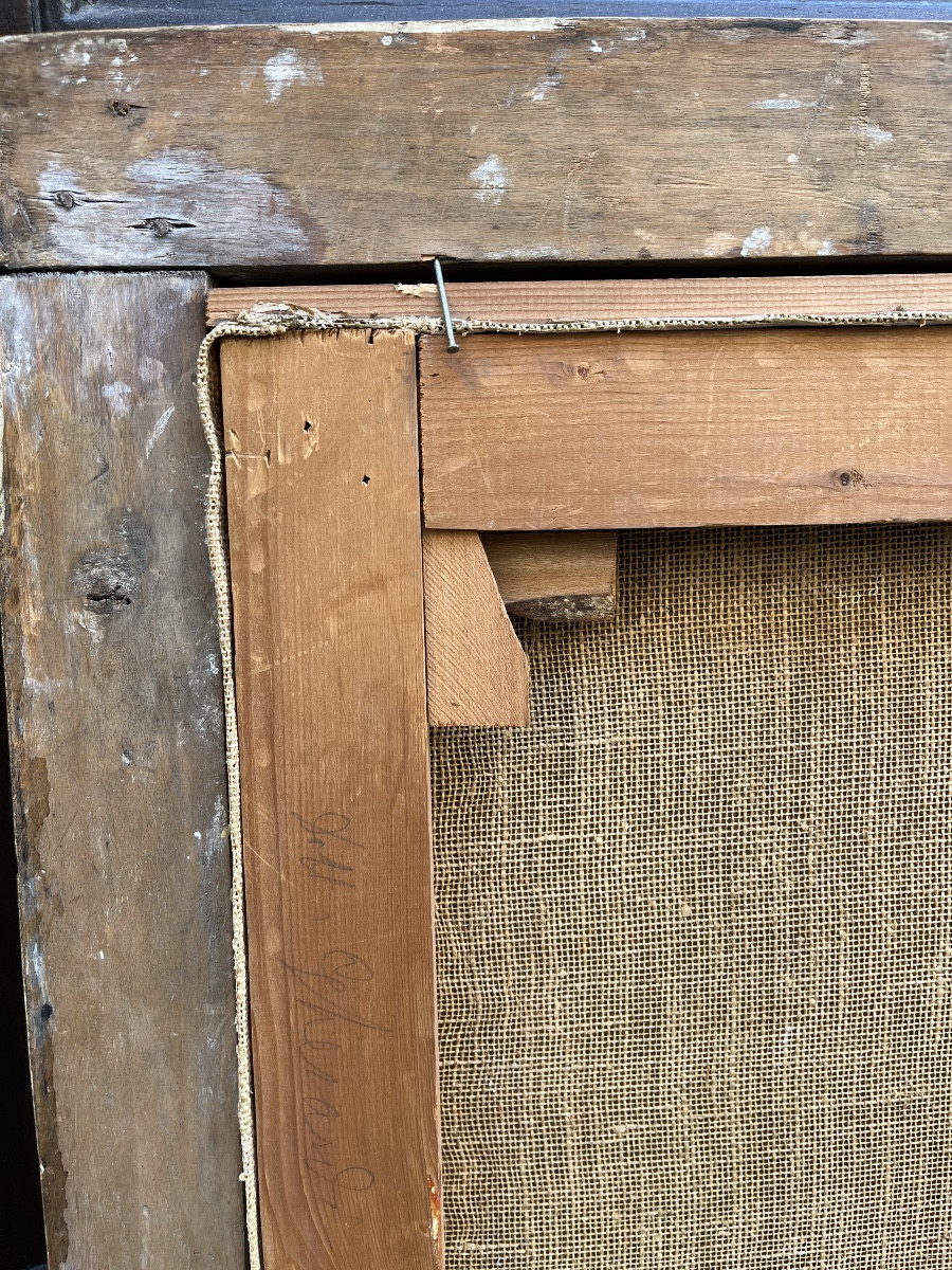 Ritratto di gentiluomo con parrucca, scuola italiana, primo Settecento-photo-5