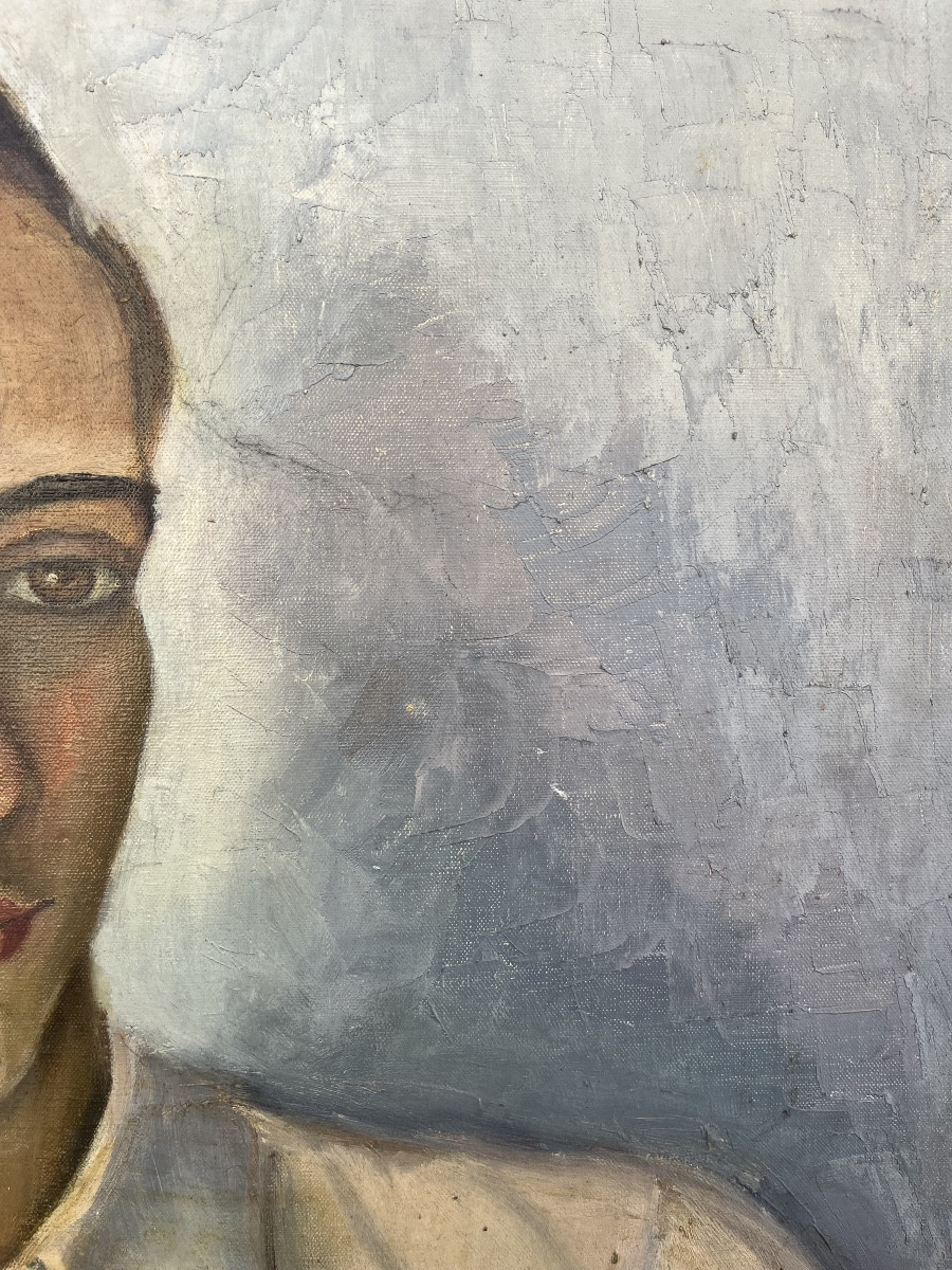 Ritratto di un giovane uomo con la camicia bianca Francia, anni 1930 circa-photo-6