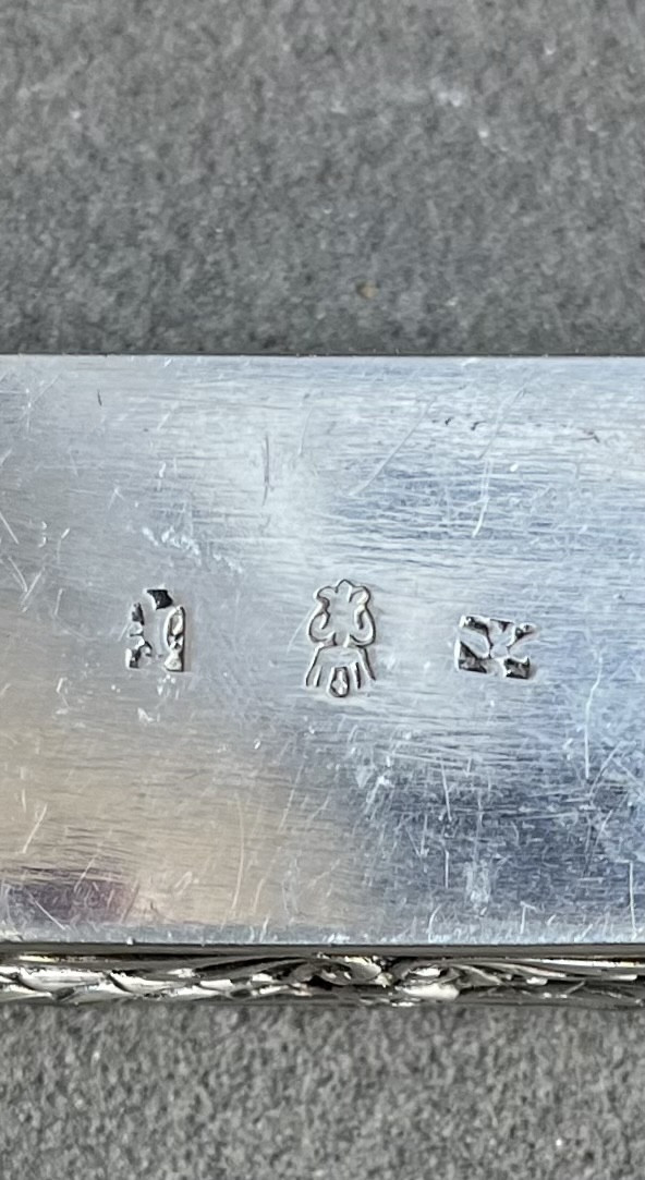 Astuccio in argento con ritratti di Luigi XVI e Maria Antonietta, XIX secolo-photo-4